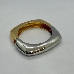 Özel Seri İki Renk Kare Kelepçe Bileklik