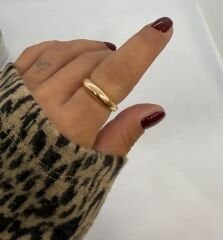 Düz Plaka Yüzük