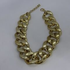 Özel Seri Marka Model Kalın Zincir Kolye