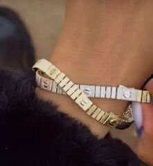 Özel Seri 14K Altın Kaplama Cartier Love Marka Bileklik