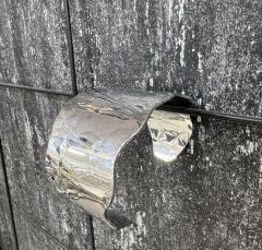 Kenarları Kıvrım Kelepçe Bileklik
