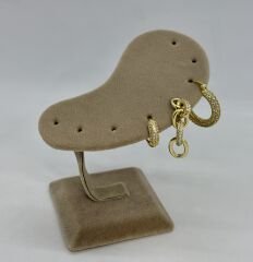 Özel Seri Zirkon Taşlı Set Küpe