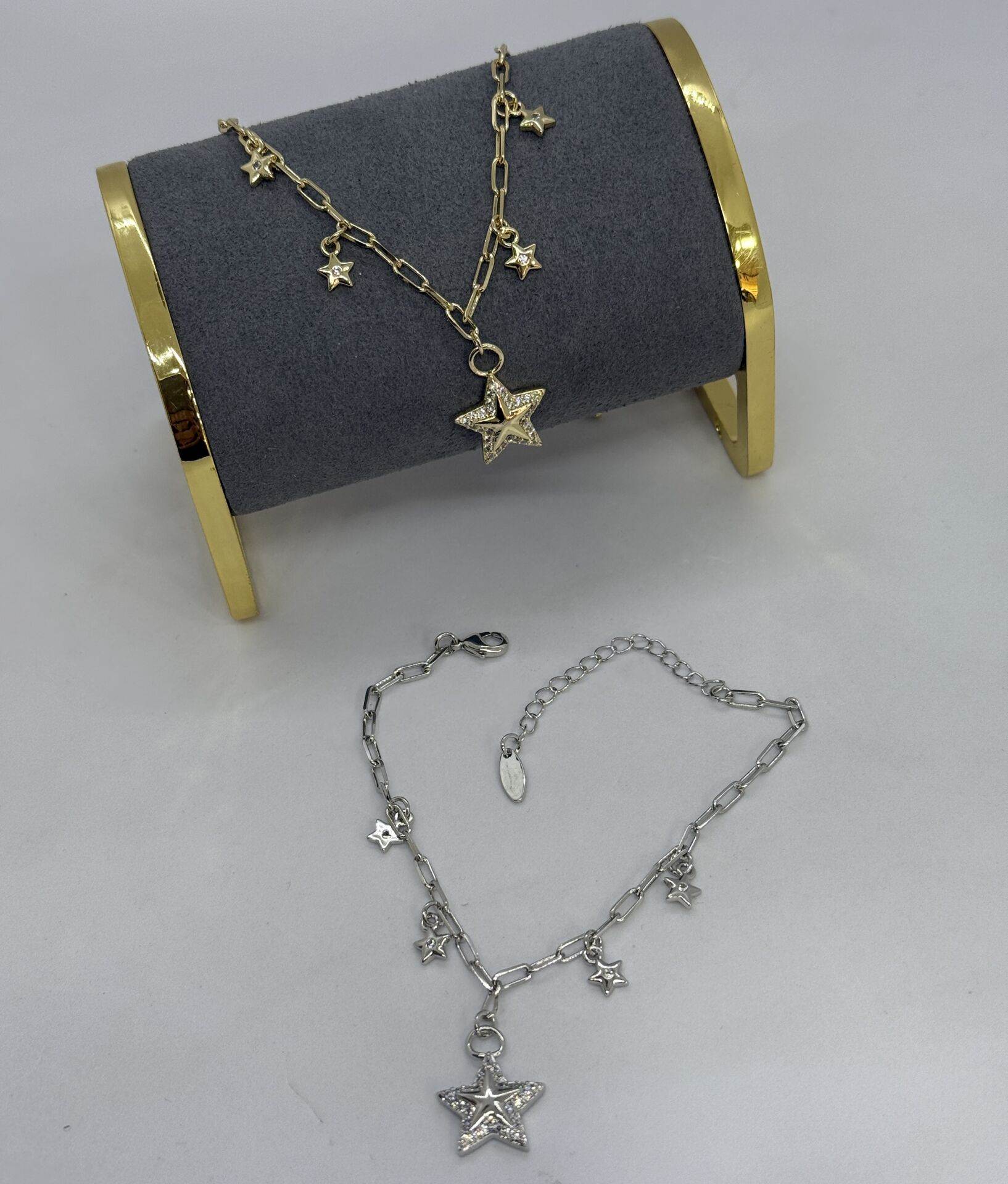 Özel Seri 14K Altın Kaplama Figür Sallantı Bileklik