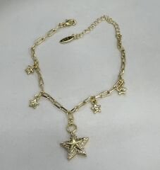 Özel Seri 14K Altın Kaplama Figür Sallantı Bileklik