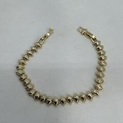 Özel Seri Zirkon Taşlı 14K Altın Kaplama Bileklik