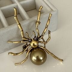 İthal Örümcek Broş