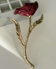 İthal Gül Model Broş