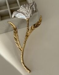 İthal Gül Model Broş