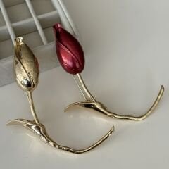 İthal Lale Model Broş