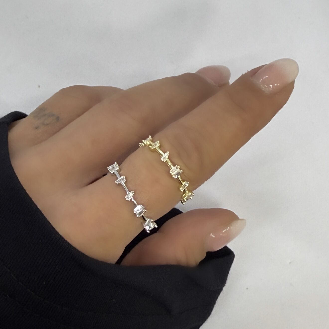 Özel Seri Taşlı Çıtır Yüzük