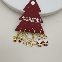 İthal Yeni Yıl Küpe Seti