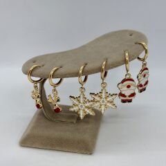 İthal Yeni Yıl Küpe Seti