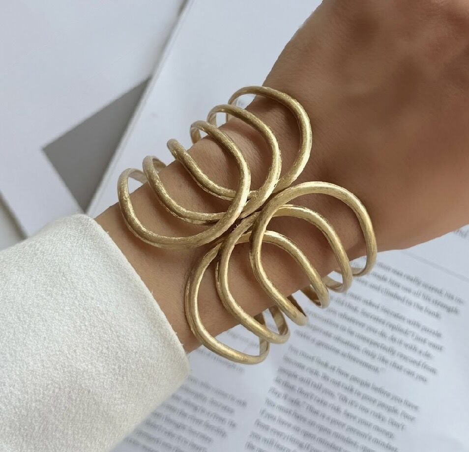 Özel Seri Tasarım Kelepçe Bileklik