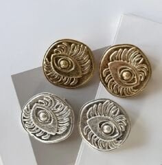 Marka Model Dövme Plaka Göz Küpe