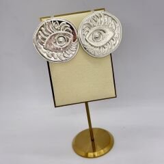 Marka Model Dövme Plaka Göz Küpe