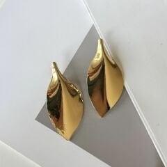 Özel Seri Yaprak Model Küpe