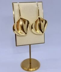 Özel Seri Bombeli Yaprak Küpe