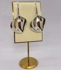 Özel Seri Bombeli Yaprak Küpe