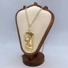 Özel Seri Plaka Silüet Kolye ( 82 Cm )