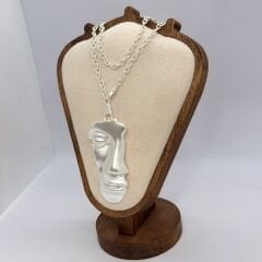 Özel Seri Plaka Silüet Kolye ( 82 Cm )