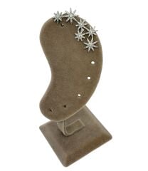 Özel Seri Büyüklü Küçüklü Yıldız Kıkırdak Küpe