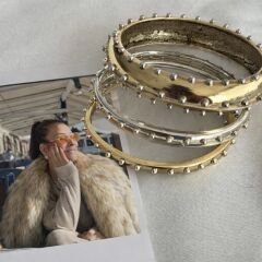 Özel Seri Marka Model Üçlü Mix Kelepçe Bileklik Seti