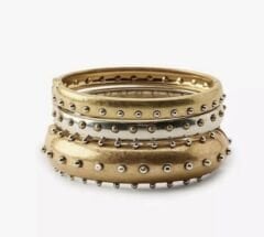 Özel Seri Marka Model Üçlü Mix Kelepçe Bileklik Seti