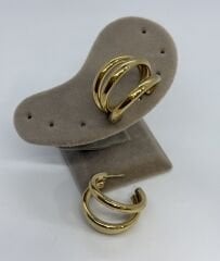 Çoklu Görünüm Halka Küpe