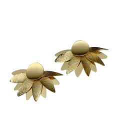 Yarım Çiçek Küpe