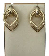 Yaprak Vintage Küpe