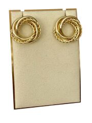 Burgu Halka Detay Üçlü GörünümVintage Küpe