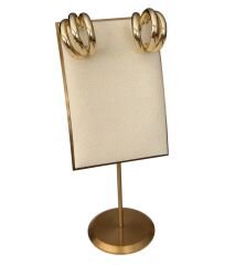 Üçlü Görünüm Orta  Boy Vintage Küpe