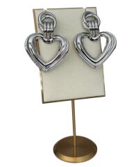 Özel Seri Vintage Kalp Küpe