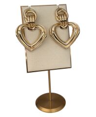 Özel Seri Vintage Kalp Küpe