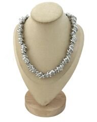 Biye Detay Burgu Model Plaka Kolye (50 Cm))