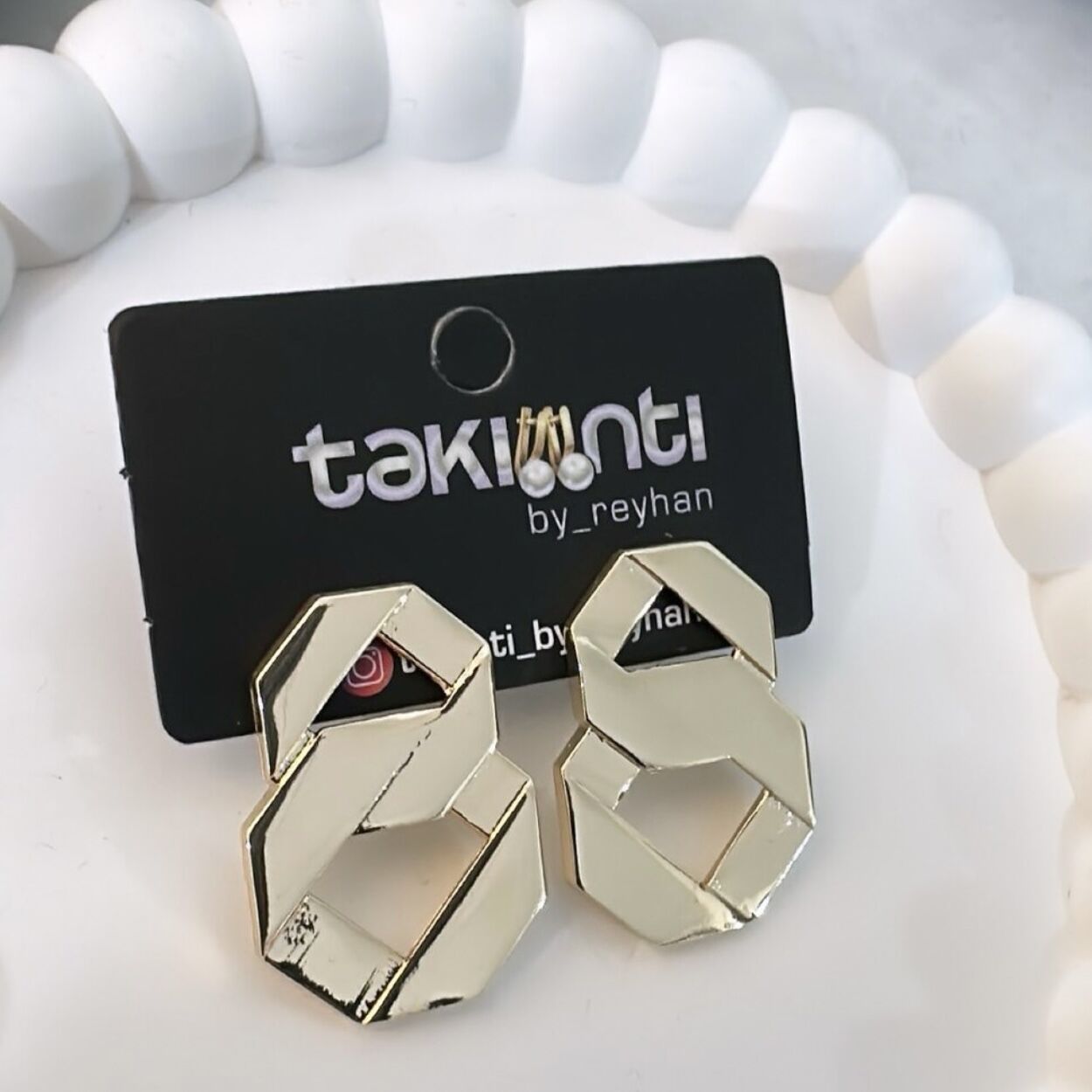 Özel Seri Gold Marka Model Küpe