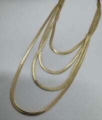 Özel Seri Çoklu İtalyan Zincir Kolye