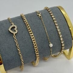 Dörtlü Bileklik Seti