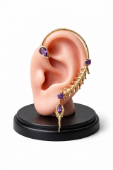 Özel Seri Tasarım Kıkırdak Küpe