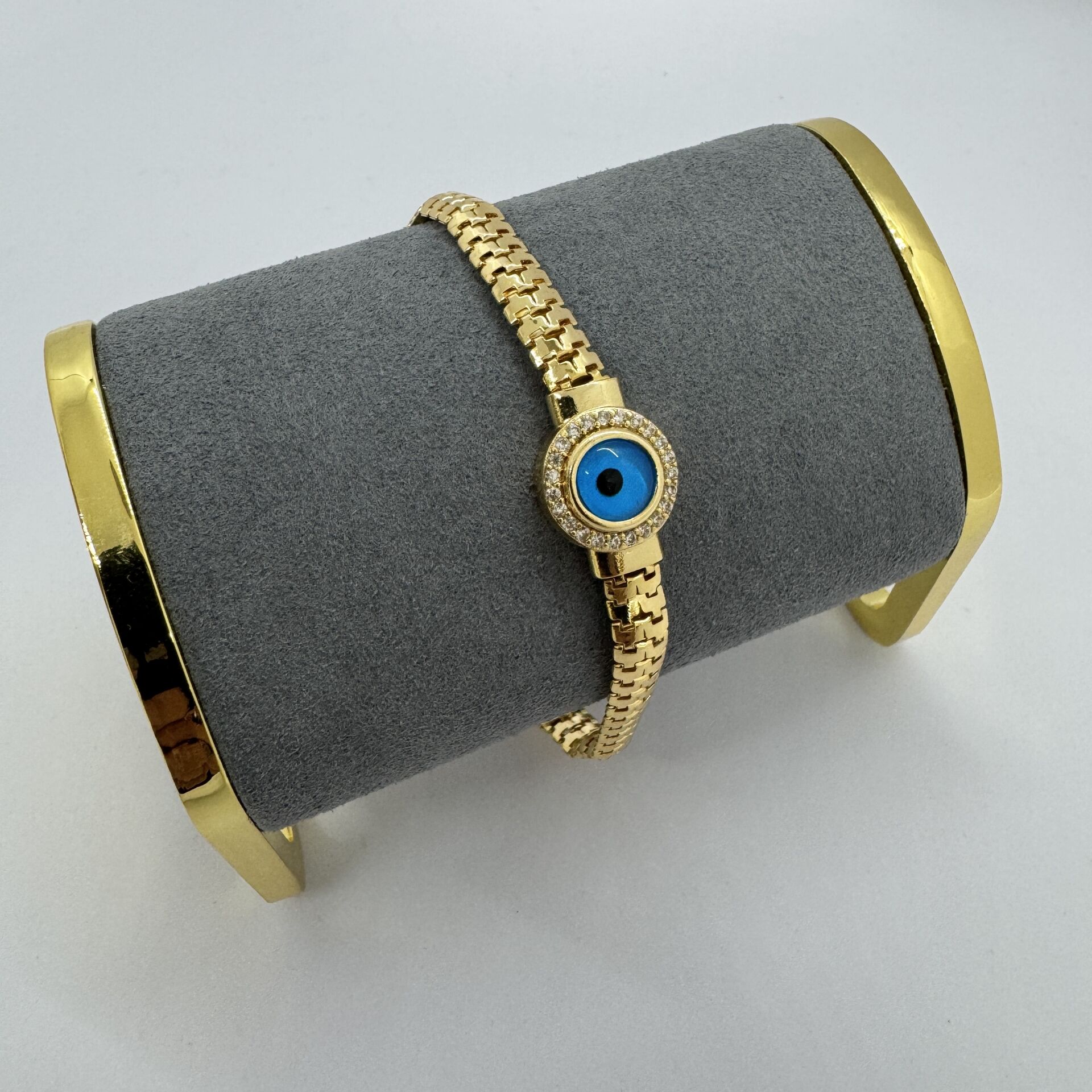 Özel Seri Zirkon Taşlı Nazar Bileklik