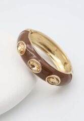 Özel Seri Taşlı Kemik Kelepçe Bileklik