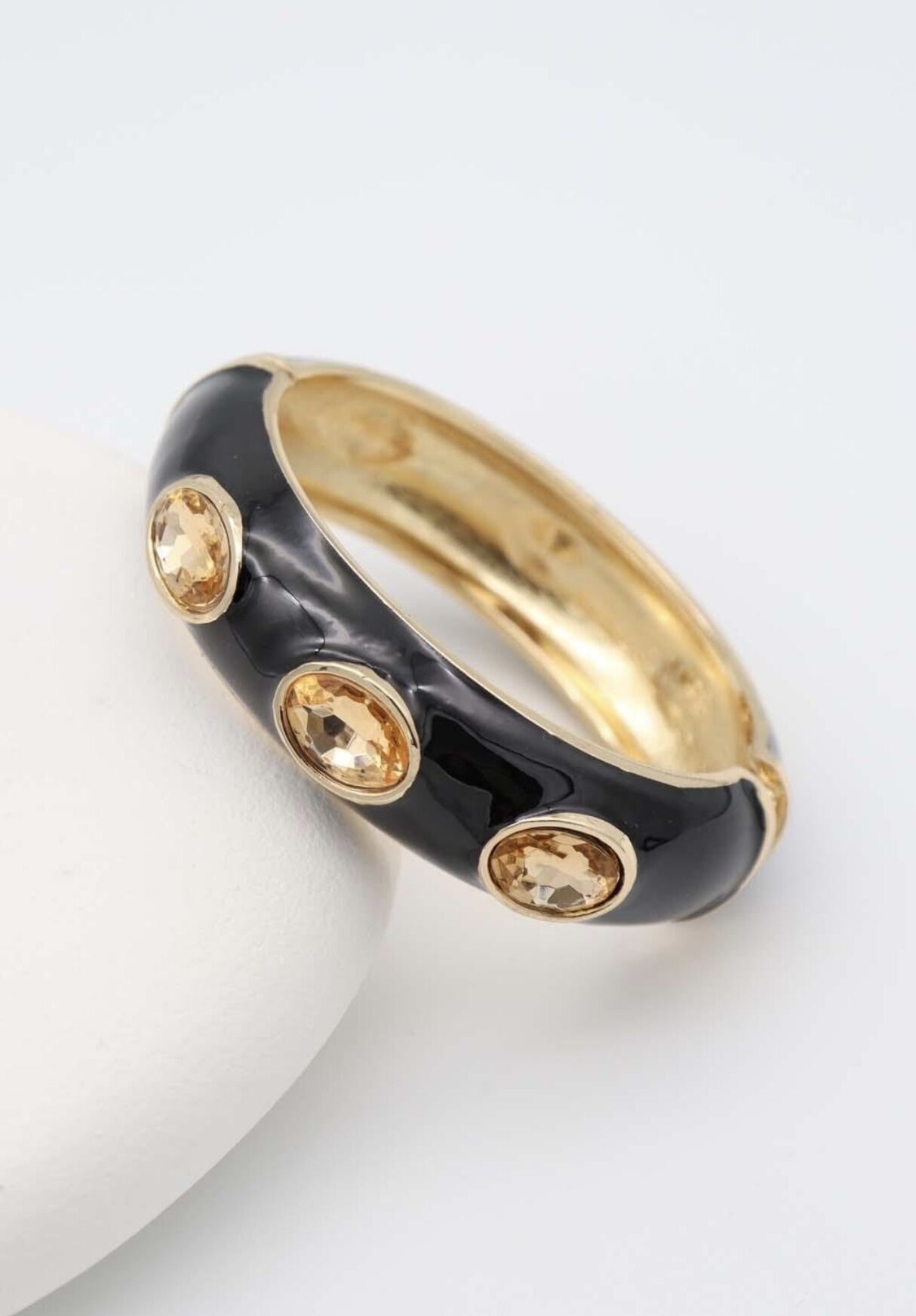 Özel Seri Taşlı Kemik Kelepçe Bileklik