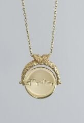 Özel Seri Je’Taime Madalyon Kolye (55cm)