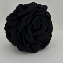 Büyük Boy Kumaş Gül Mandal Toka