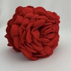 Büyük Boy Kumaş Gül Mandal Toka