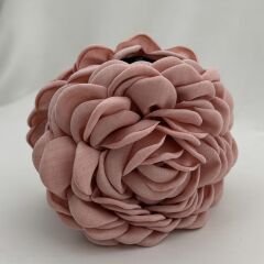 Büyük Boy Kumaş Gül Mandal Toka