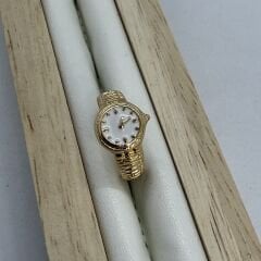 Özel Seri Renkli Saat Figür Vintage Yüzük