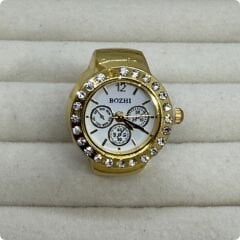 Özel Seri Taşlı Kuvars Yüzük Saat