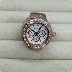 Özel Seri Taşlı Kuvars Yüzük Saat