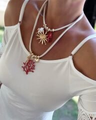 Marka Model İkili Deniz Charmlı Kolye